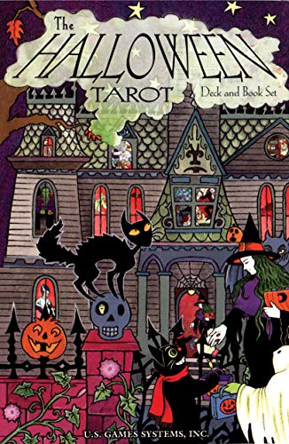 Halloween Tarot Deck and Book Set