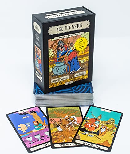 Ask The Witch Tarot: Tarot Wisdom from a Timeless Coven (78 Cards and Guidebook)