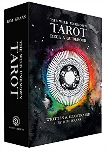 [By Kim Krans ] The Wild Unknown Tarot Deck and Guidebook (Official Keepsake Box Set) (Hardcover)【2018】by Kim Krans (Author) (Hardcover)