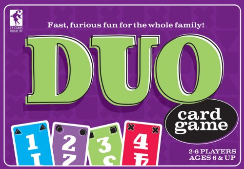 Duo Card Game: Ages 7 to Adult
