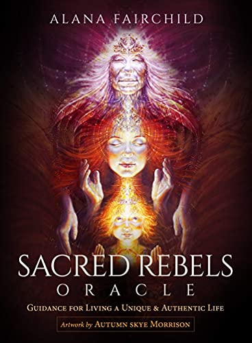 Sacred Rebels Oracle - Revised Edition: Guidance for Living a Unique and Authentic Life - 45 cards with a new borderless design and 184-page guidebook