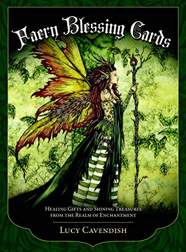 FAERY BLESSING CARDS: Healing Gifts and Shining Treasures from the Realm of Enchantment (435 cards & guidebook, boxed)