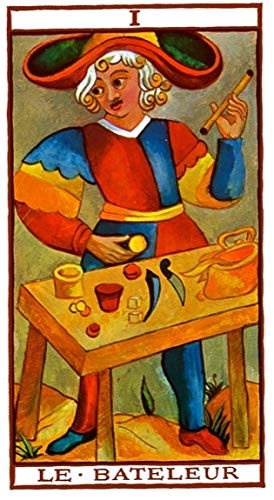 Marseille Tarot w/Instructions - Tarot de Marsella con Instrucciones